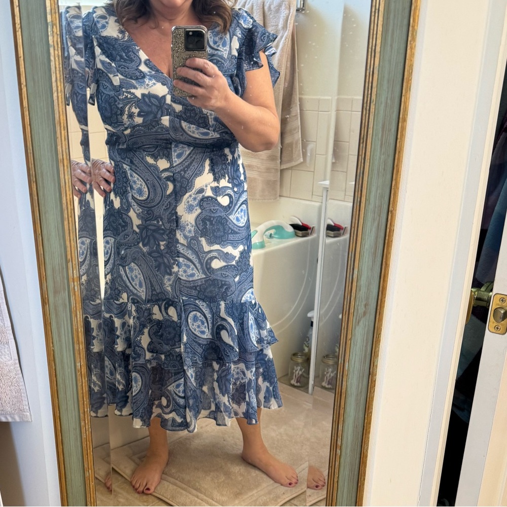 Tommy Hilfiger paisley dress - Picture 2 of 12